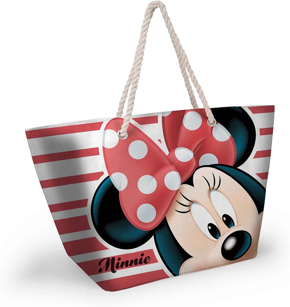 KARACTERMANIA Soleil Beach Bag Stripes, Red, One Size