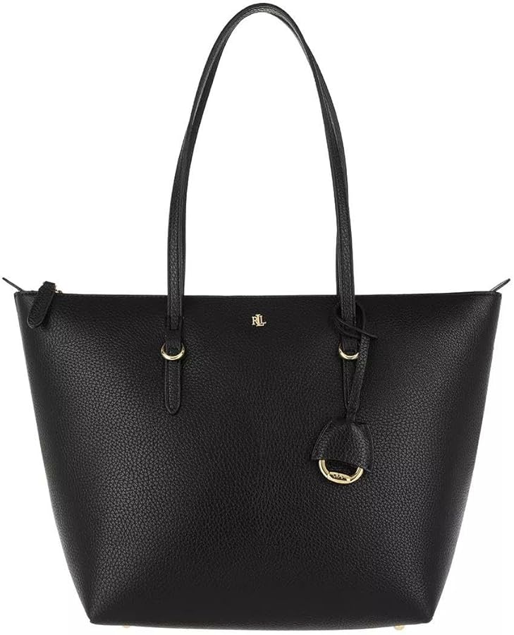 Ralph Lauren KEATON 26-TOTE-SMALL BLACK, Black