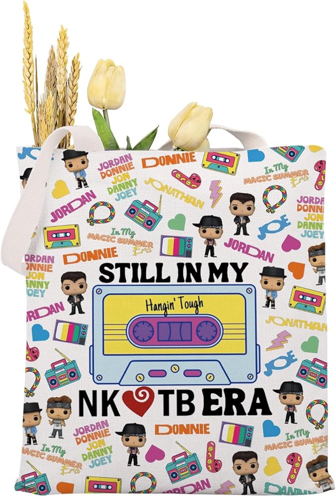 KUIYAI Vintage Boy Band Inspired Gift, Magic Summer Tour 2024 Tote Bag, Concert Festival Gift