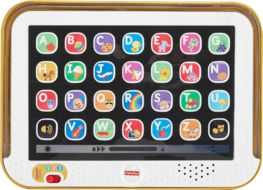 Fisher-Price Laugh & Learn Smart Stages Tablet, Gold