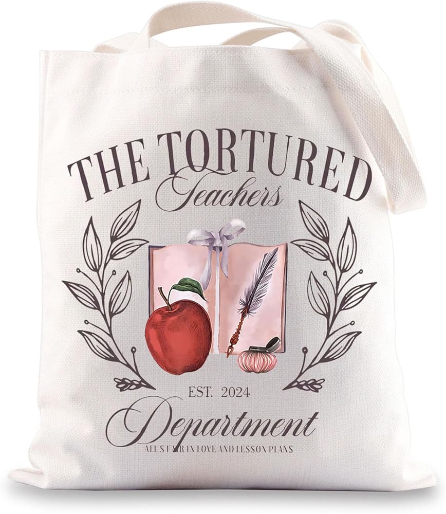 The d Teacher Department Tote Bag The d Teacher Department Gifts All Is Fair In Love And Shaping Young Minds Gifts