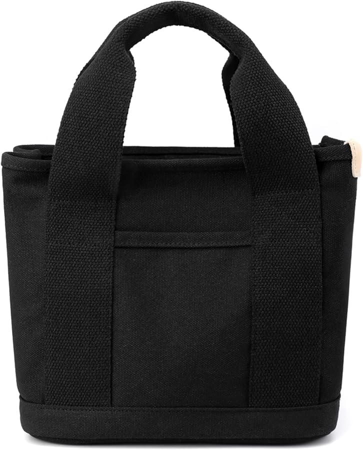 Women Handbag Canvas Top Handle Bag Multifunctional Tote Purse Casual Clutch Bag