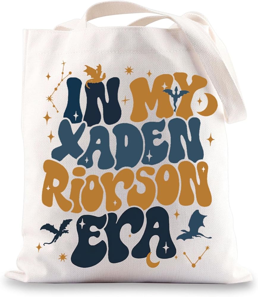 Xaden Riorson Tote Bag Xaden Riorson Shadow Daddy Gifts In My Xaden Riorson Era Gifts Wing Leader Shoulder Bag